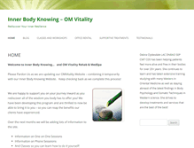 Tablet Screenshot of innerbodyknowing.com